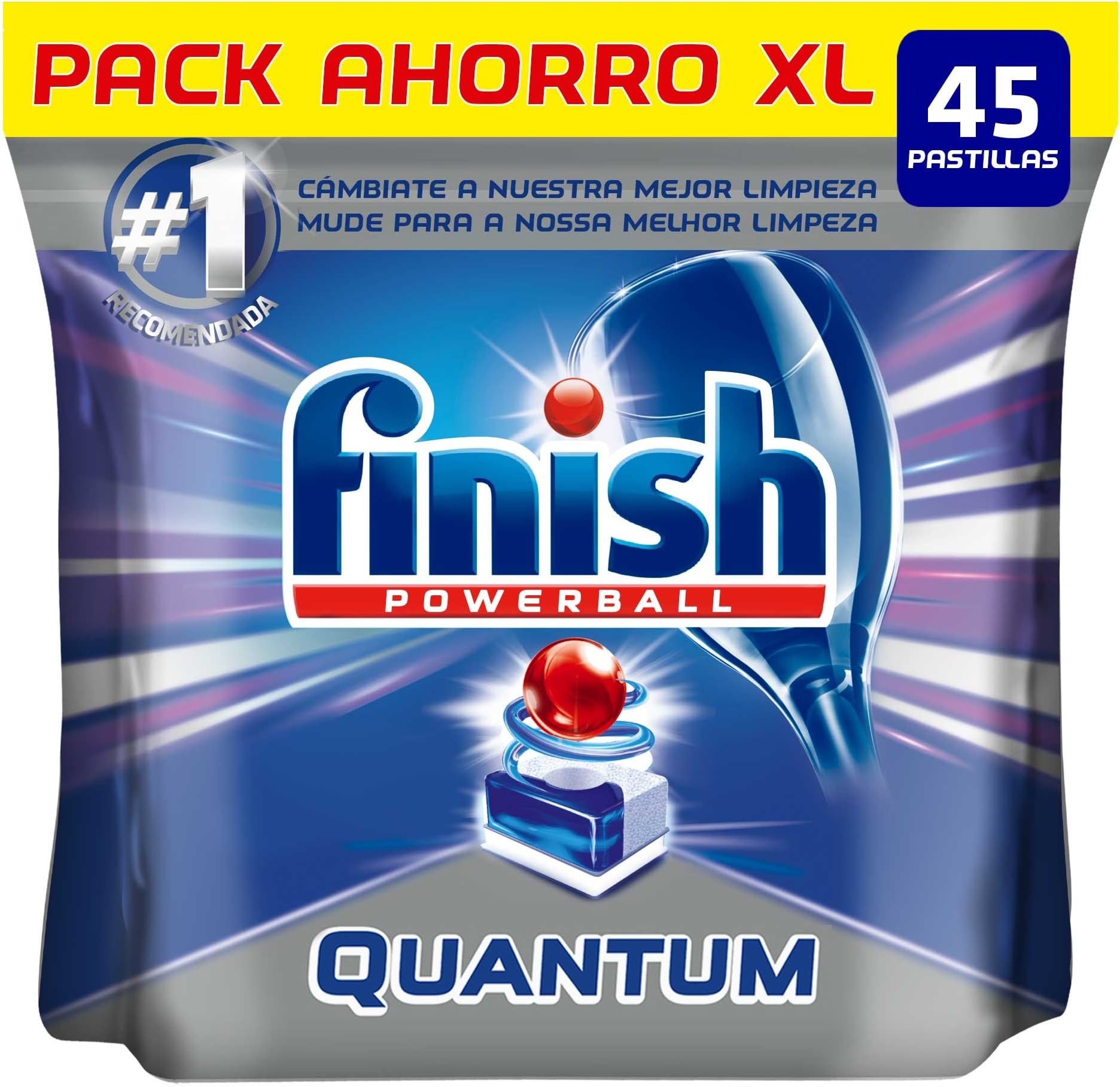 Finish Quantum Dishwasher Tablets Regular 45 Pastillas