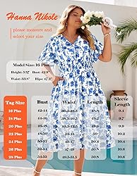 Hanna Nikole Women's Plus Size Boho Floral Maxi