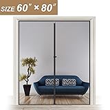 Door Net Screen with Magnet 60 x 80, French Door