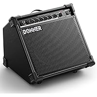 Donner DA-35 AMP 35-Watt Electronic Drum Amplifier Speakers Keyboard Amplifier with Aux in, BT Mode Audio Connection Drum/Key