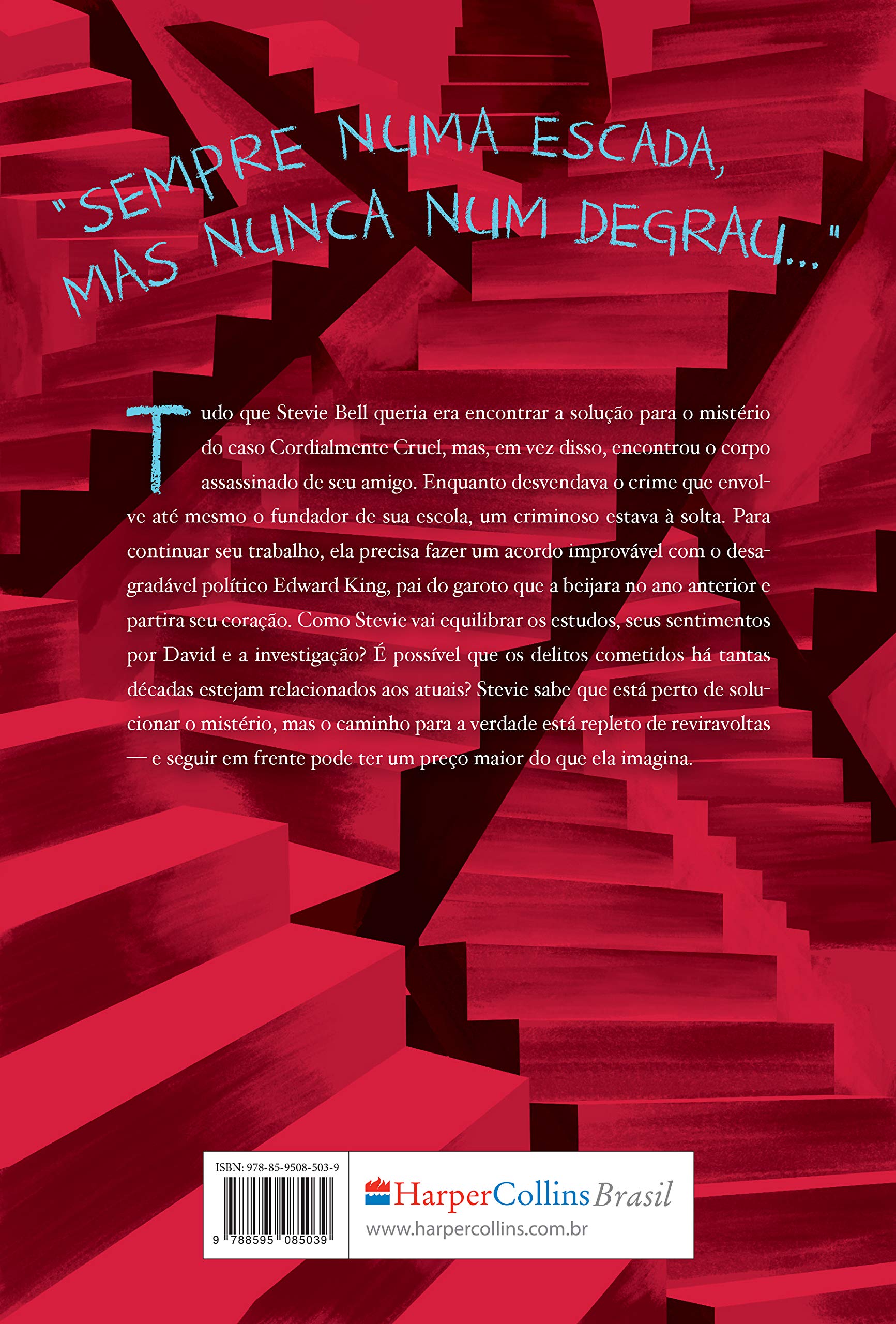 Livro 'A Escada Furtiva' por Maureen Johnson