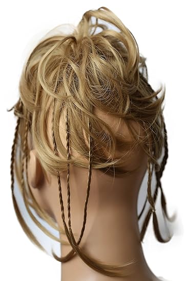 Medium Blonde 22t G16d Prettyshop Hairpiece Hair Rubber