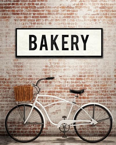 Amazon Com Bakery Sign Kitchen Sign Canvas Wall Art Farmhouse