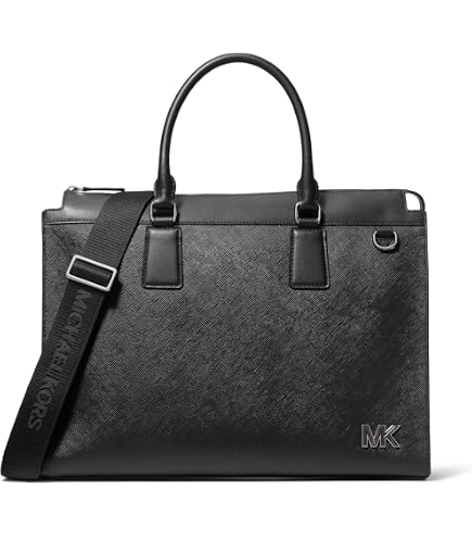 Amazon.com: Michael Kors Men's Jet Set Business Briefcase, Silver
