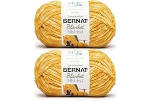 Bernat Blanket Mist-ical Sunshine 2 Pack of 300g Yarn