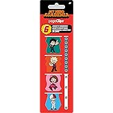 My Hero Academia Magnetic Page Clips (6-Pack) Stationery