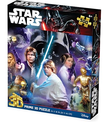 Amazon.com: Prime 3D Star Wars Jigsaw Puzzle | 300 Piece 3D