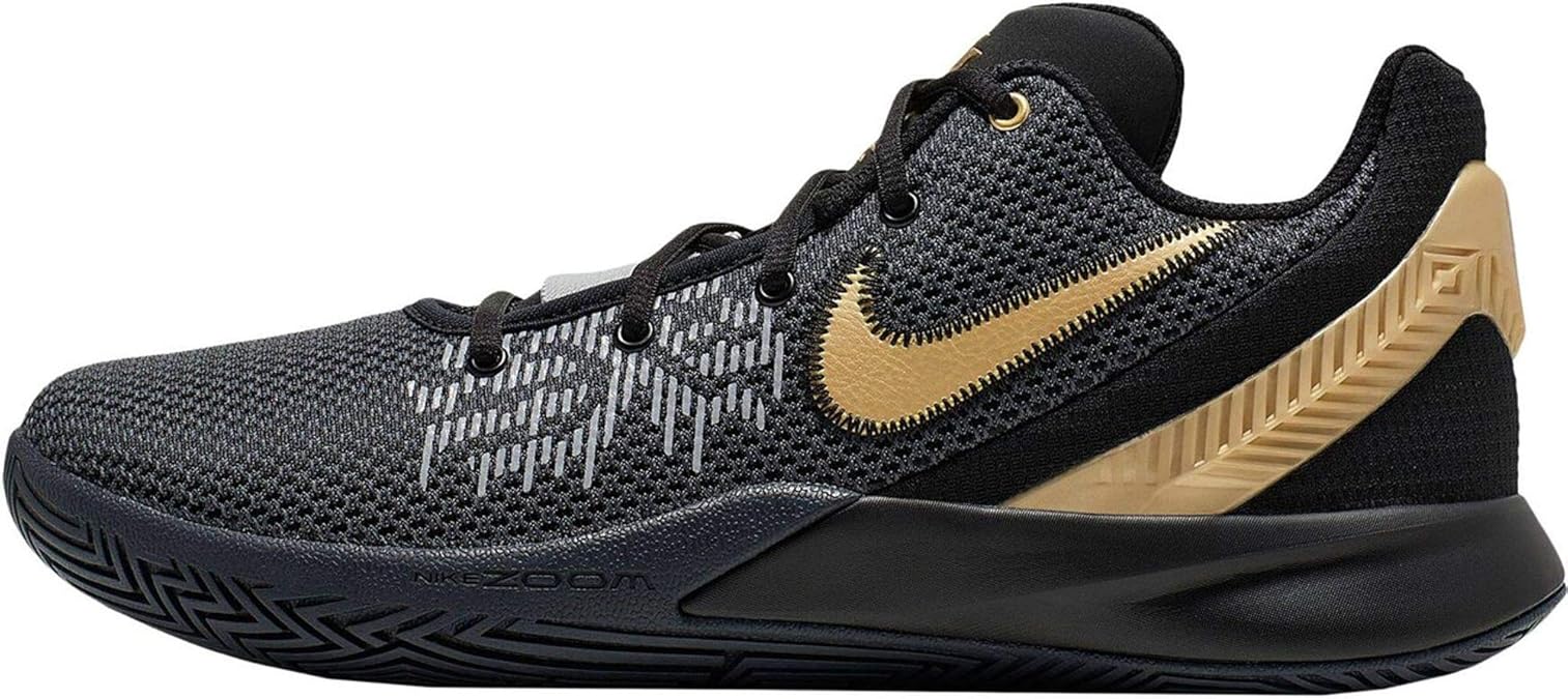 nike kyrie 2 black and gold