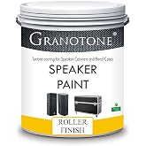 GRANOTONE Roller Grade Speaker Paint Black 1 Quart