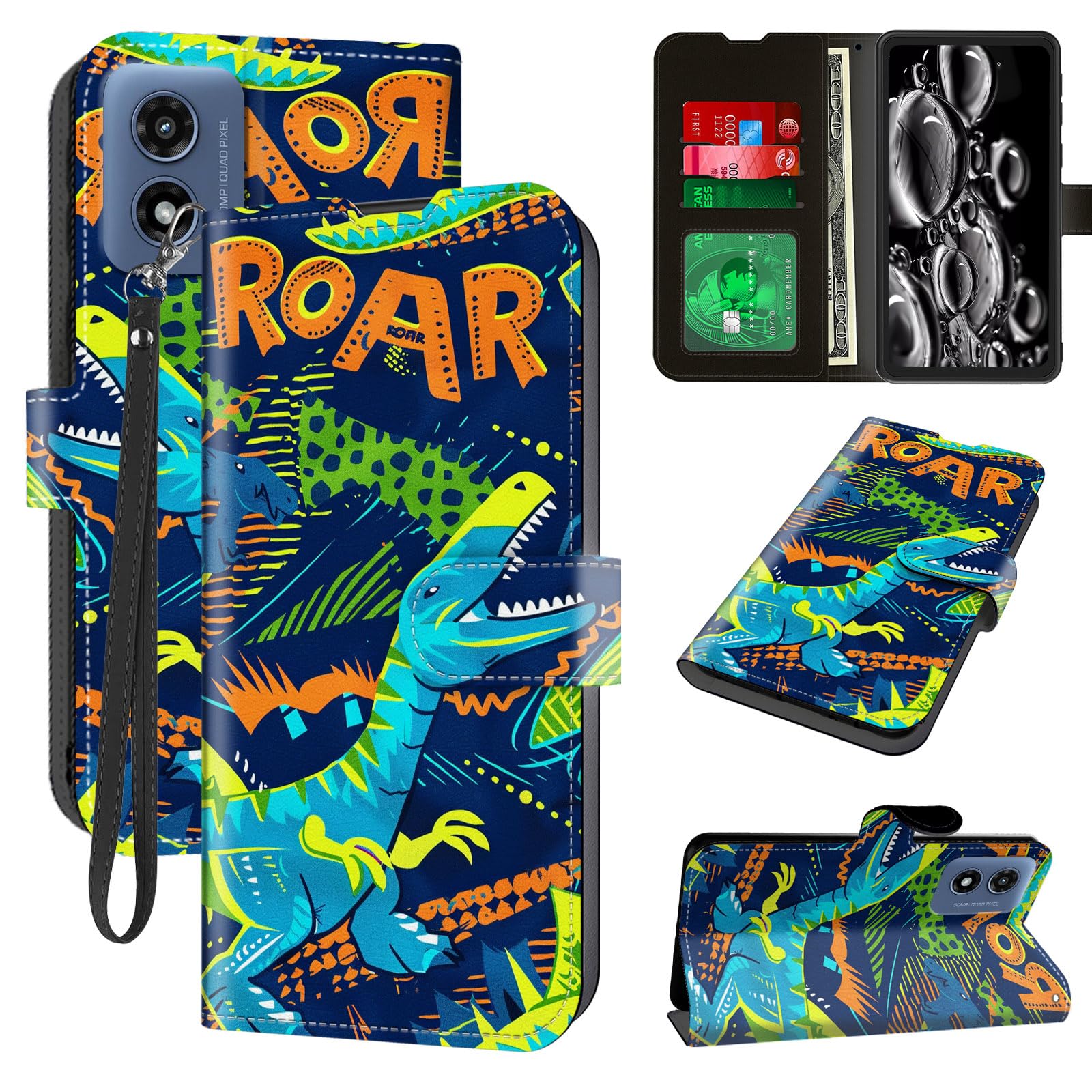 ACWDMKH for Motorola Moto G-Play-2024 Case Wallet