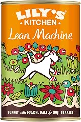 Lily's Kitchen Lean Machine Adult Wet Dog Food 6 x 400g Turkey Kale