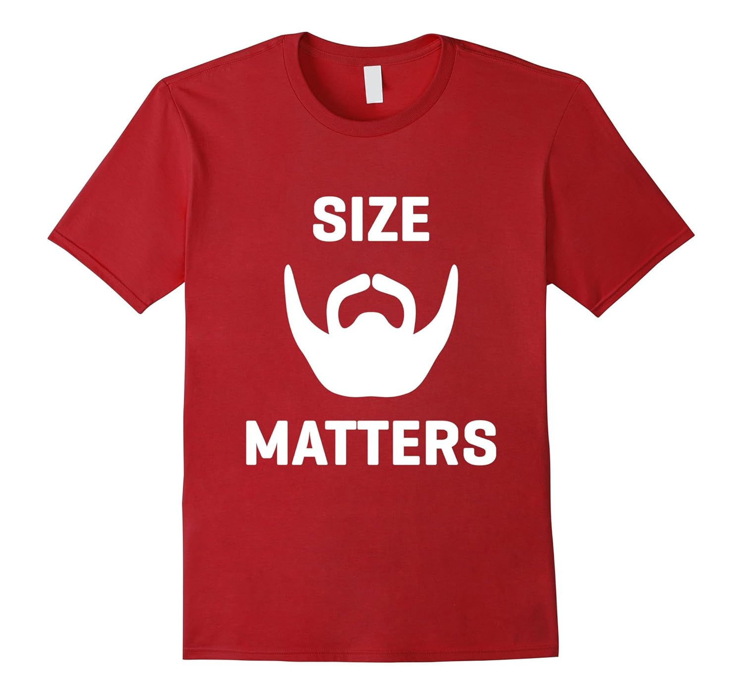 Size Matters Facial Hair Beard T-Shirt