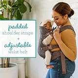 Infantino Flip 4-in-1 Baby Carrier Leopard Ergonomic Front Back view 6