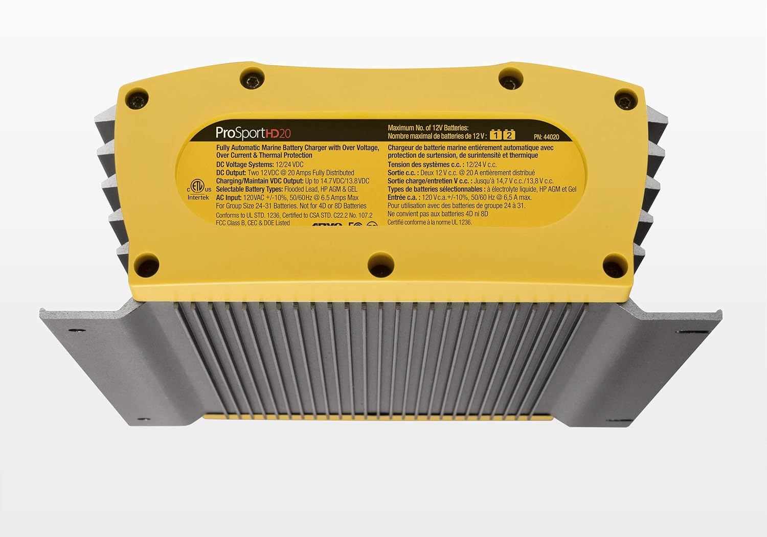 ProMariner 44021 ProSportHD Series Battery Charger - 20 Amp (Plus): Automotive
