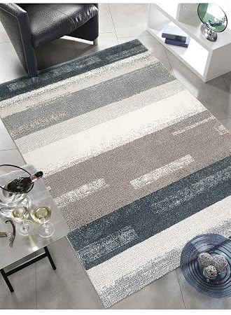 Dreaming Rugs 3247 730 By Esprit In Blue And Taupe Amazon Co Uk