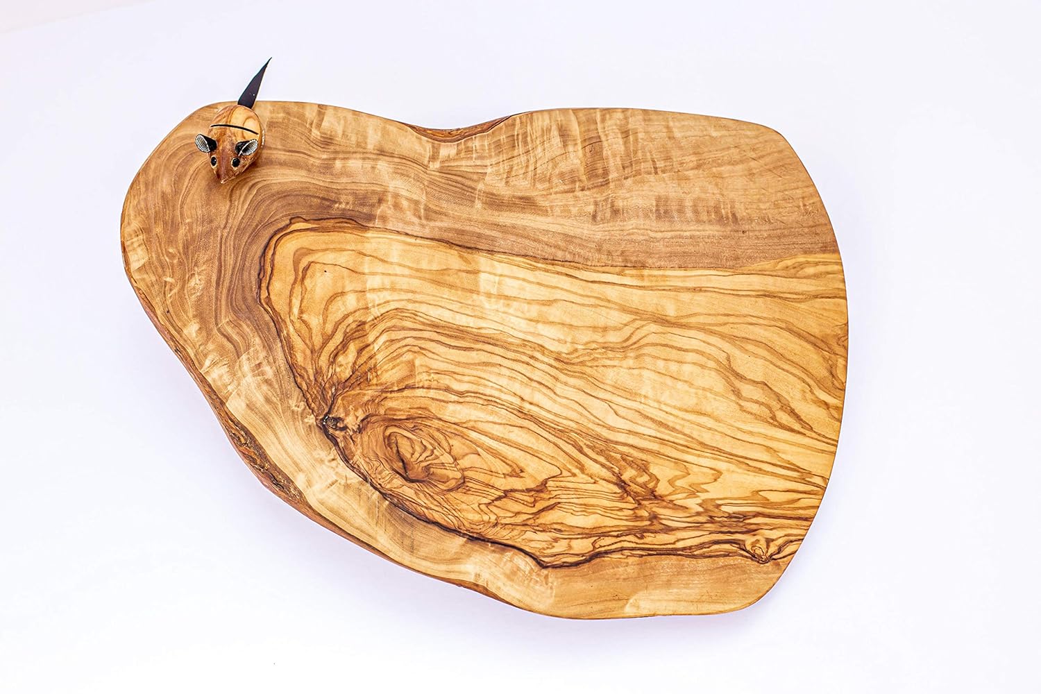 Hand Made Olive Wood Cutting Board Rustic Olive Wood