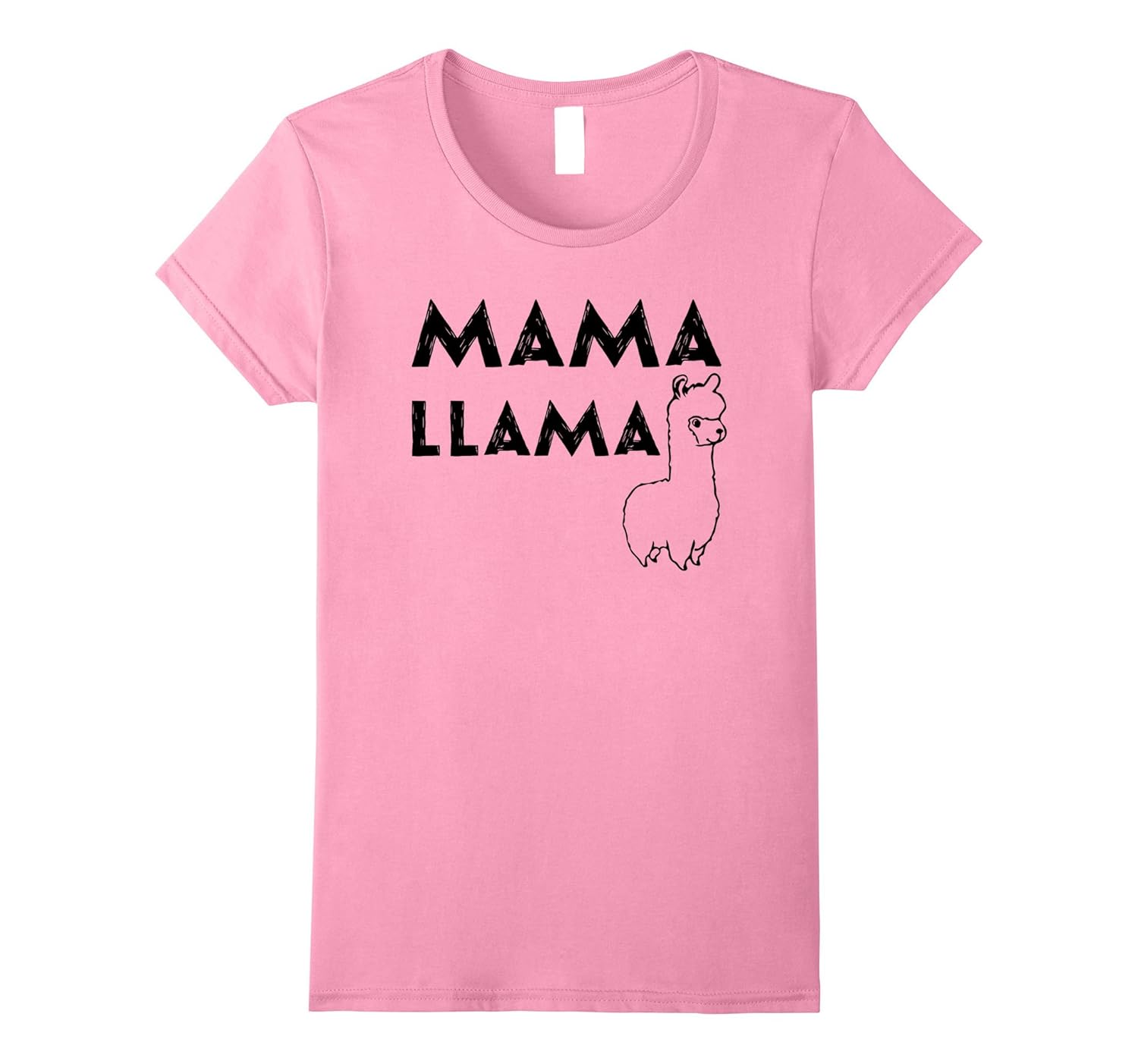 Womens Mama Llama Shirt-Art