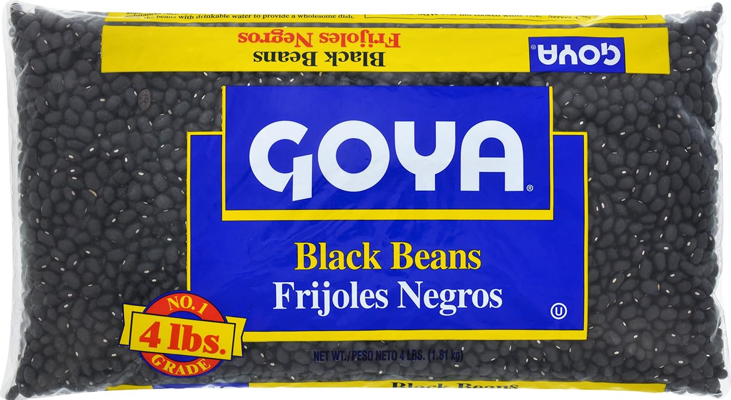 Goya Dry Black Beans Nutrition Runners High Nutrition