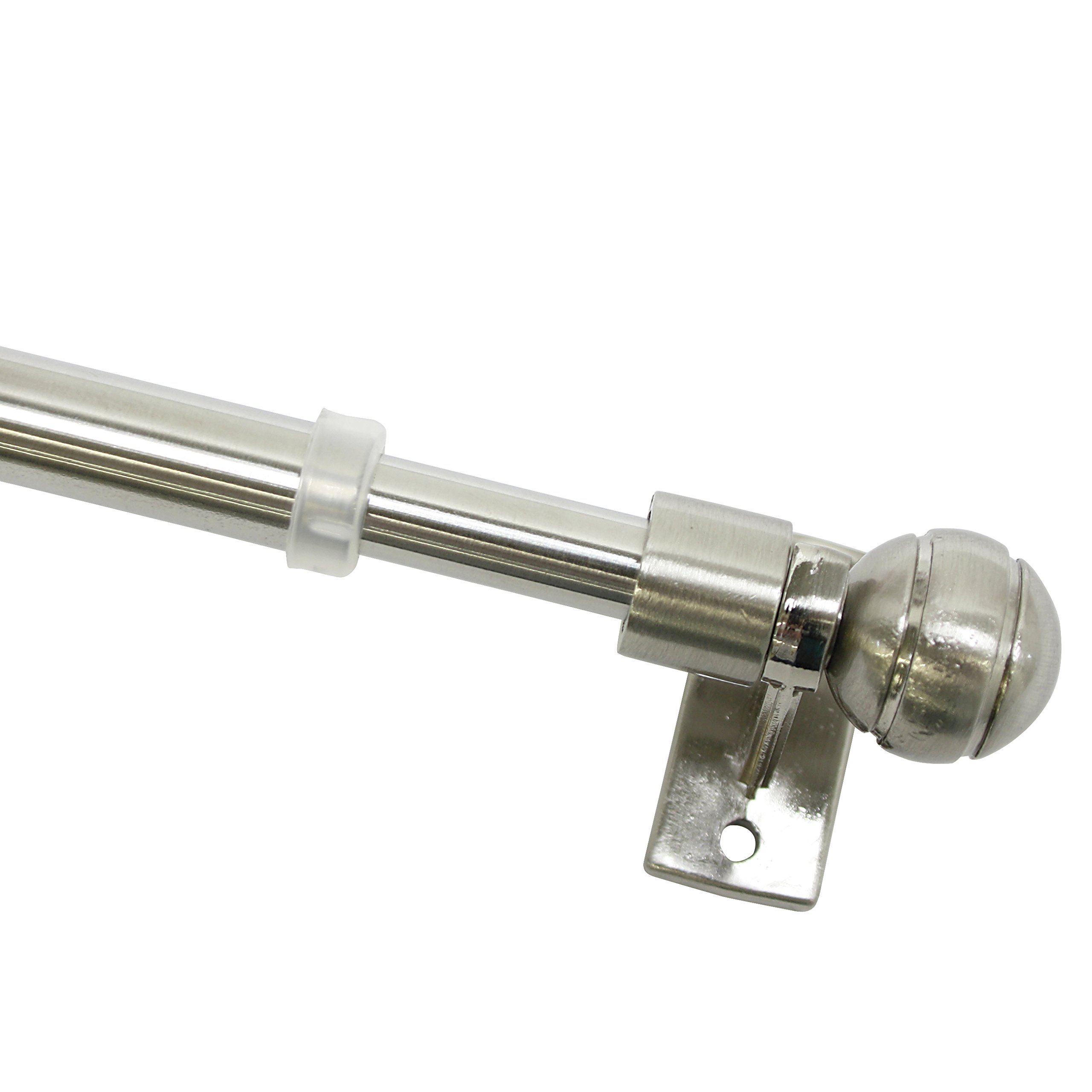 Gardinia Bar Ø 8/10 mm 40-60, Metal Stainless Steel Finish, 40-60 cm