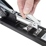 Rapesco 1276 ECO HD-100 Heavy Duty Stapler 100 Sheet Capacity Black view 6