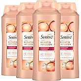 Suave Professionals Color Care Shampoo for Color Treated Hair Keratin Infusion Color Protecting Shampoo, 28 Ounce (Pack of 4)
