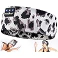 MUSICOZY Sleep Headphones Bluetooth 5.4 Headband, Wireless Earphones Music Sleep Earbuds Sleeping Eye Mask with HD Stereo Speakers for Workout Running Travel Yoga, Ideal Gifts for Women Men