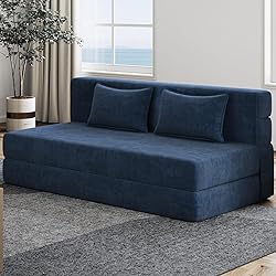 Luoxiao Folding Sofa Bed Queen with 2