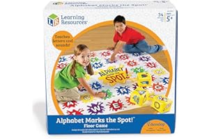 Learning Resources Alphabet Marks The Spot Floor Mat (LER0394)
