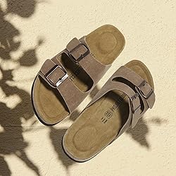 Project Cloud Genuine Leather Mens Sandals with