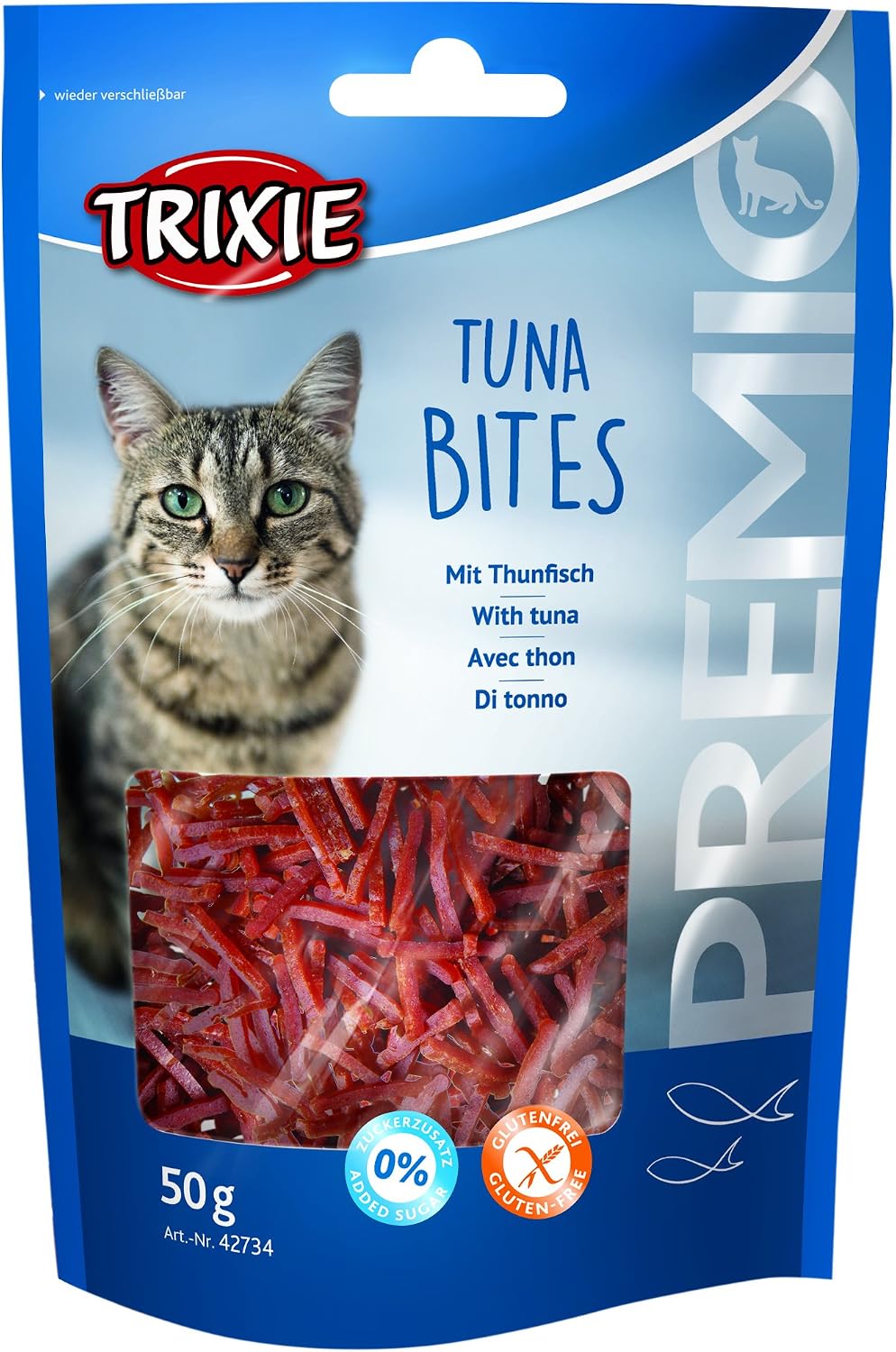 TRIXIE Tuna Bites Award, 50 g, 50 g (Pack of 1)