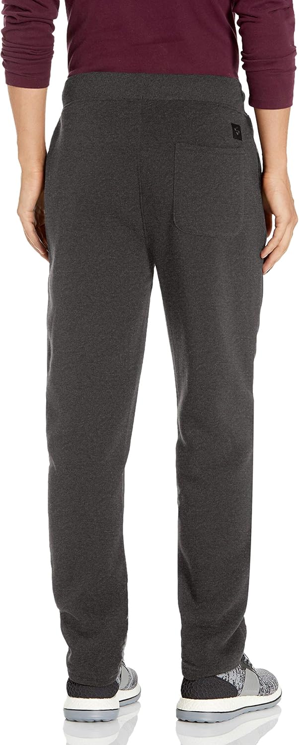 Southpole Men's Active Basic Jogger Fleece Pants, Heather Charcoal2, Large: Clothing