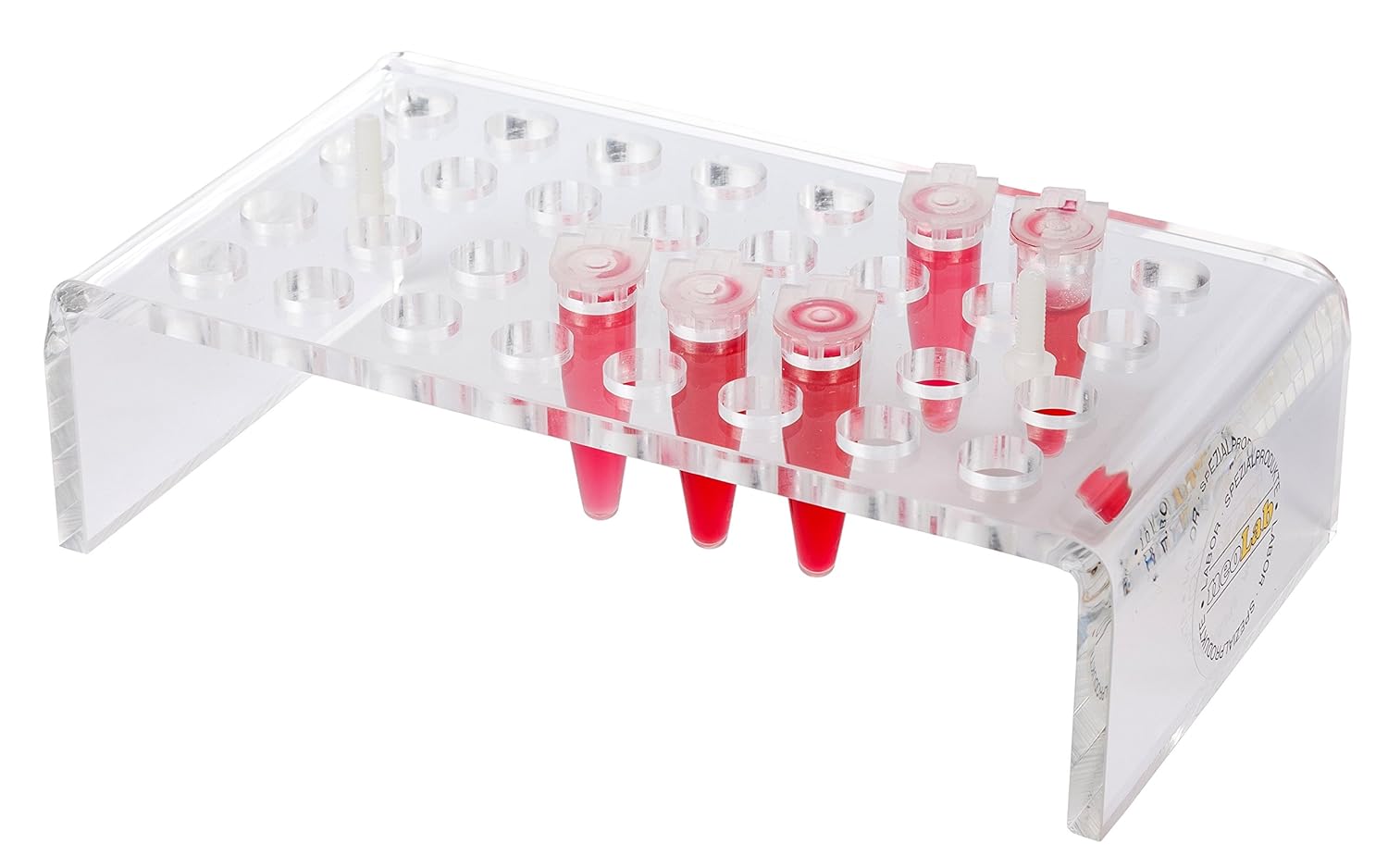 neoLab 4-1012 Einsatz für 32 Reaktionsgefäße für Box Nr. 4-1011, 1,5 mL ...