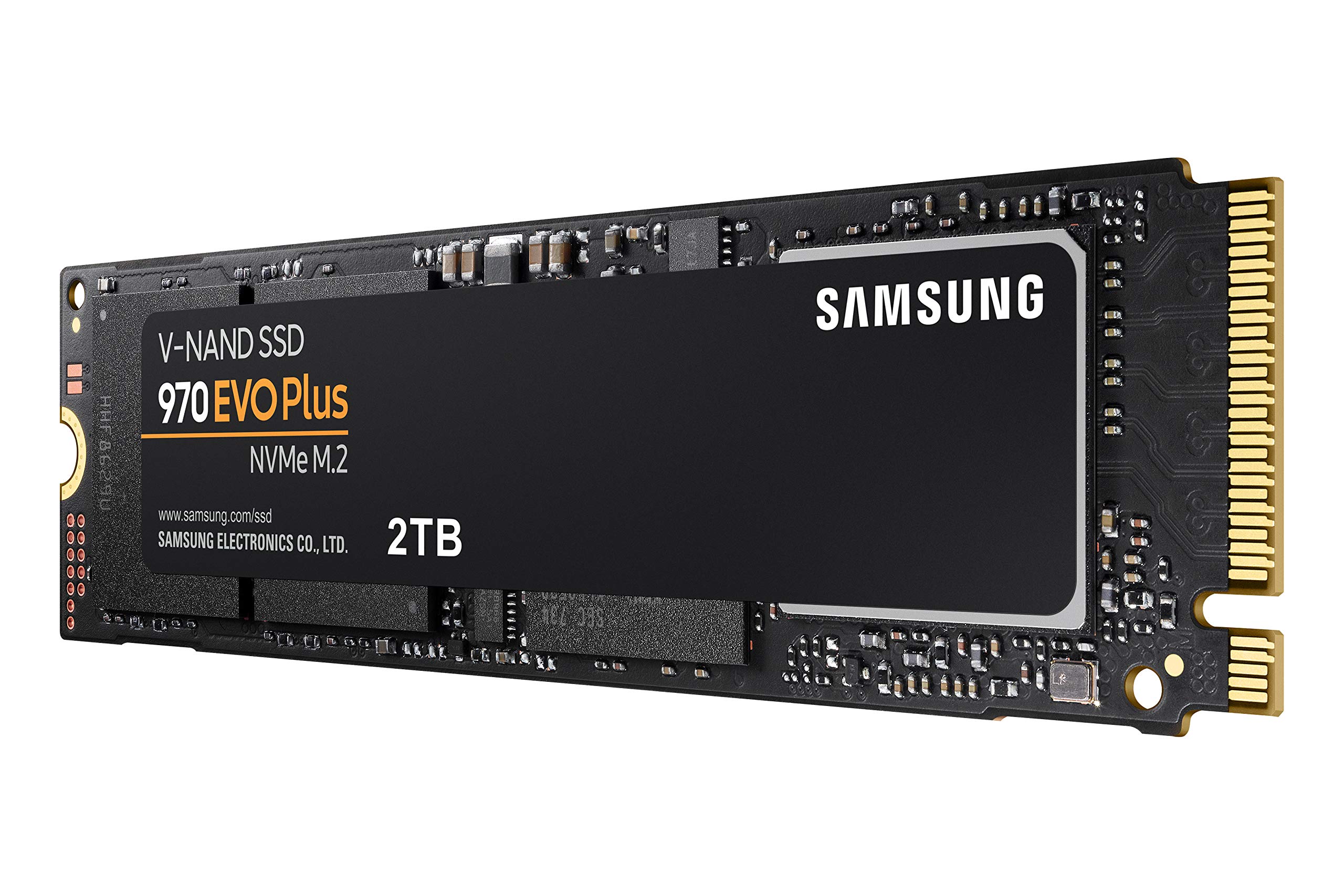 SAMSUNG 970 EVO Plus SSD 2TB NVMe M.2 Internal Solid State Drive w/ V-NAND Technology, Storage and Memory Expansion for Gaming, Graphics w/ Heat Control, Max Speed, MZ-V7S2T0B/AM