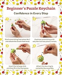 PieceRelax Chupa Chups X 3D Puzzle Keychain 24