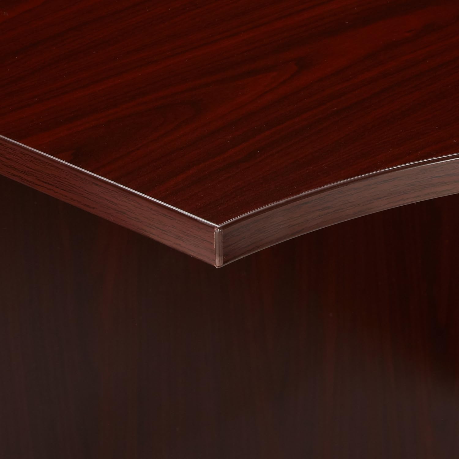 Lorell LLR69918 69000 Series Corner Desk, Mahogany: Home & Kitchen