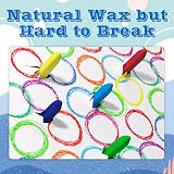 MASSRT Jumbo Crayons for Toddlers 18 Colors Mess Free Unbreakable view 2