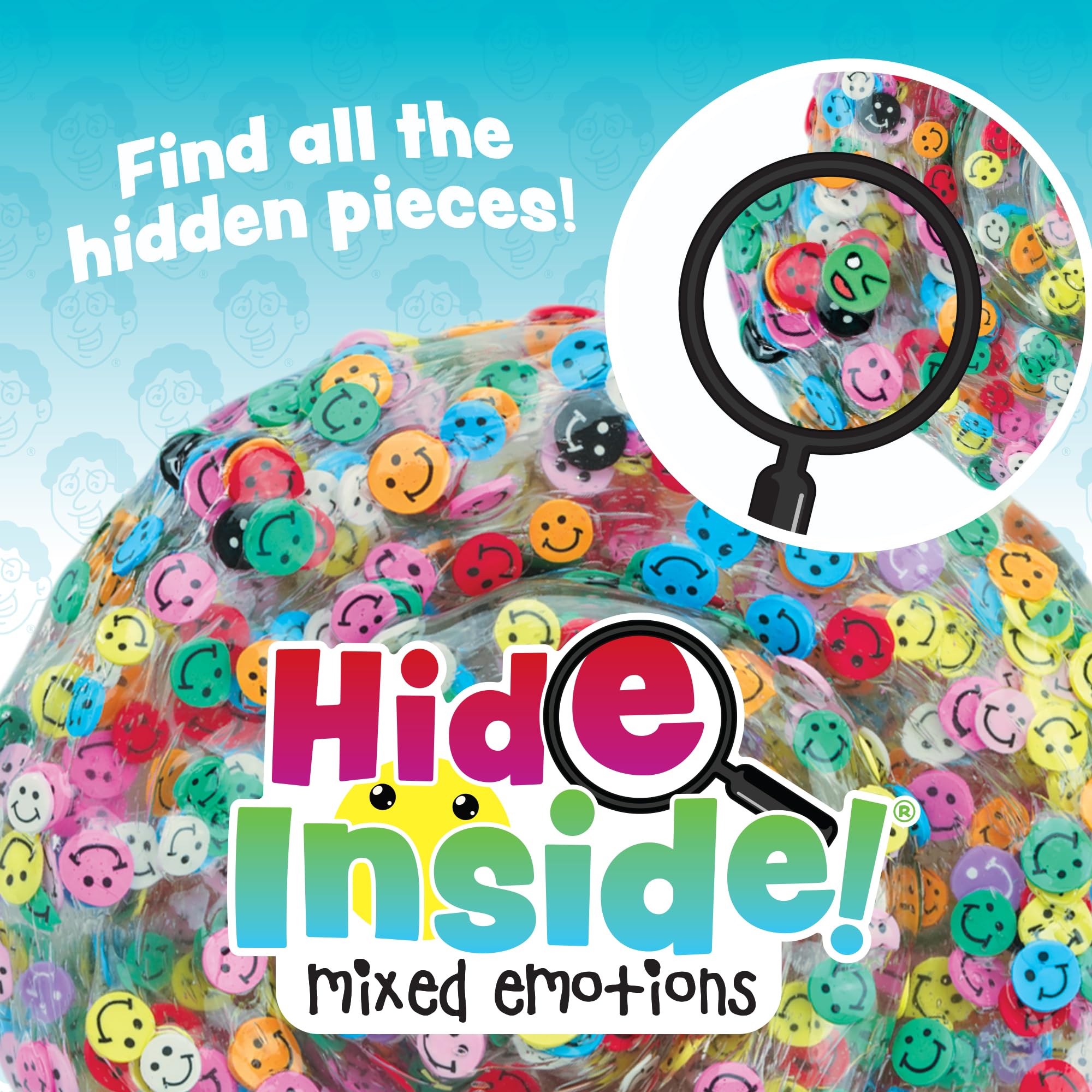 Crazy Aaron's Thinking Putty - Mixed Emotions - Multi-Color Sensory Putty for Kids and Adults in a 4