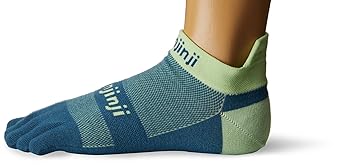 Injinji Run Lightweight Socks No-Show Seafoam