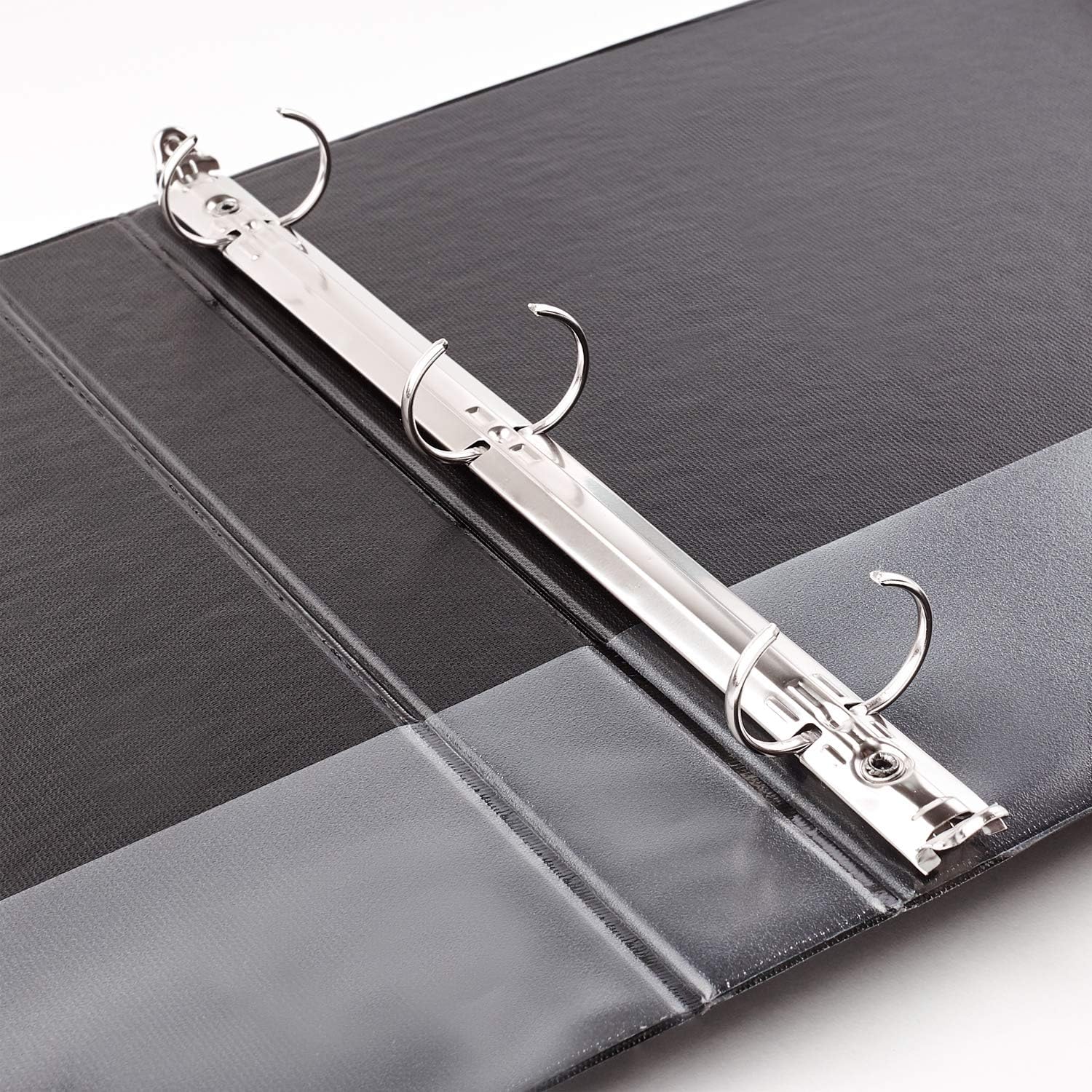 Avery Economy View 3 Ring Binders, 1" Round Rings, 1 Black Binder (05710) : Office Products