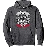 Netflix Stranger Things Alphabet Lights Pullover Hoodie