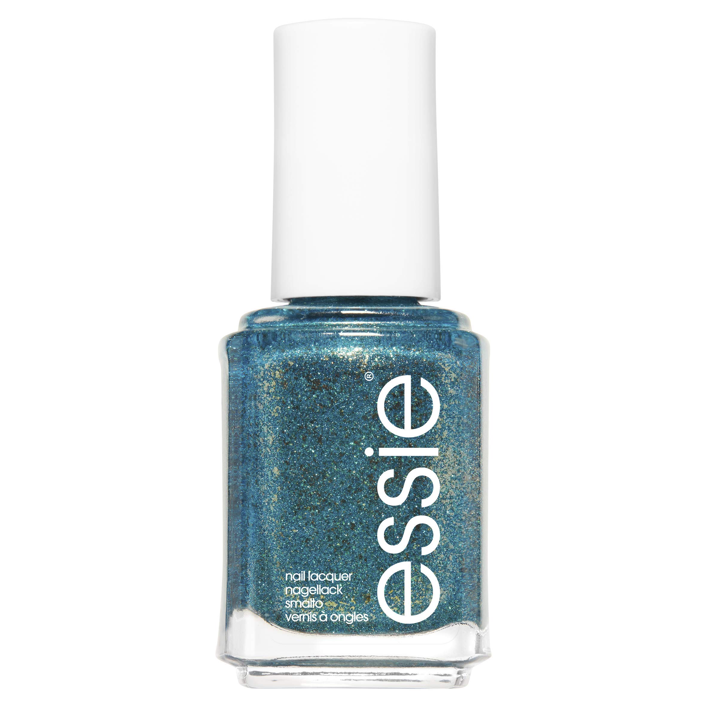 Essie Cosmetics Glitters 2018 Collection Night Owl Emerald Green Glitter Nail Polish, 13.5 ml — image 1
