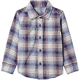 Gap Boys Long Sleeve Flannel Button-Down Shirt