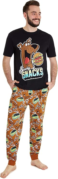 Scooby Doo Pyjama Homme Humoristique, Ensembles De Pyjama ...