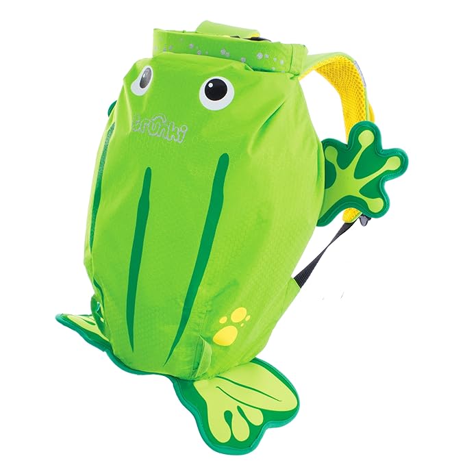 trunki PaddlePak - wasserfester Kinderrucksack - Medium 37 cm Frosch Ribbit