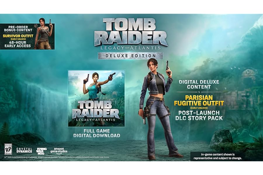 Tomb Raider: Legacy of Atlantis Deluxe Edition - PlayStation 5