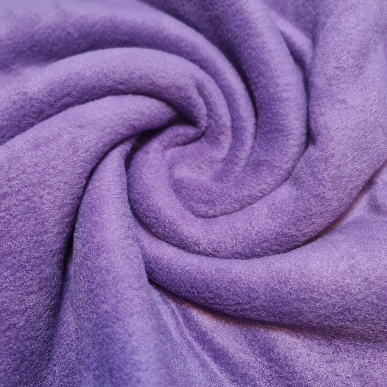 Printed Kid Cuddle Polar Fleece Soft Throw Blanket Anti Pill Fabric Material 58" (Purple)