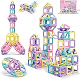 COOLJOY Magnetic Building Blocks 40pc Kids STEM Toys 3 4 5 6 Years Gift