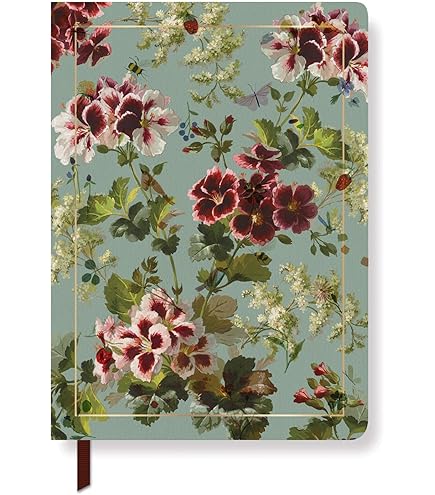 Fringe Studio Evergreen Vase Notepad - 4x6 Desk Pad With 160 Lined Sheets, Megan Galante Collection