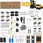 ENOMAKER Makerworld CyberBrick Ultimate Hardware Kit ZK003 (2 Vehicle,2 Remote),3D Printing STEM,DIY Build RC Car&amp; Programmable Robotics Set,Modular Coding Electronics Learning Set for Bambu Lab Maker