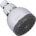 Aqua Elegante High Pressure Rain Shower Head – Brushed Nickel 6-Inch – 2.5 GPM WaterSense